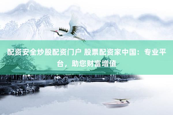 配资安全炒股配资门户 股票配资家中国：专业平台，助您财富增值