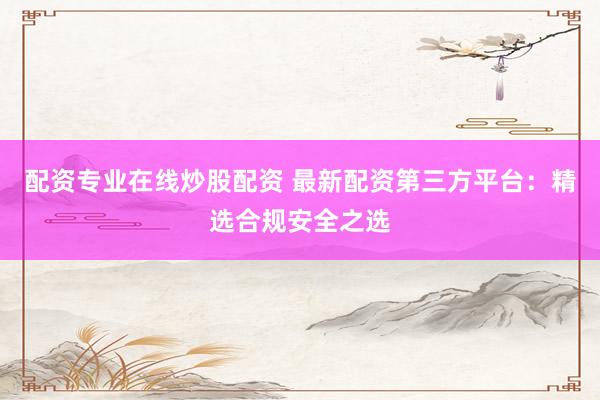 配资专业在线炒股配资 最新配资第三方平台:精选合规安全之选