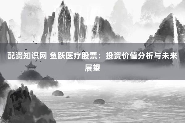配资知识网 鱼跃医疗股票:投资价值分析与未来展望